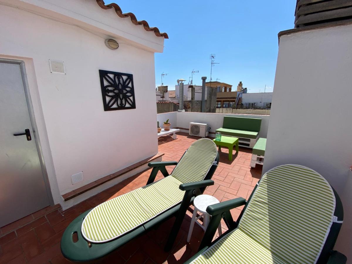 Amazing 2 Bedroom Apartment With Big Sun Terrace Sitges Centre Beach מראה חיצוני תמונה